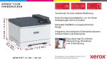 Xerox C320 A4 33 Seiten/Min. Wireless-Duplexdrucker PS3 PCL5e/6 2 Behälter Gesamt 251 Blatt
