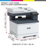 Xerox C325 A4 33 Seiten/Min. Wireless Duplex Kopie/Druck/Scan/Fax PS3 PCL5e/6 2 Behälter 251 Blatt