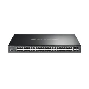 TP-Link Omada SG3452P Managed L2/L3 Gigabit Ethernet (10/100/1000) Power over Ethernet (PoE) 1U Schwarz