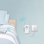 TP-Link TL-WA860RE(EU) PowerLine Netzwerkadapter 300 Mbit/s Ethernet/LAN WLAN Weiß 1 Stück(e)