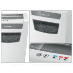 Leitz IQ Home Office P-4 Aktenvernichter Partikelschnitt-Zerkleinerung 58 dB 22 cm Weiß