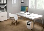 Leitz IQ Home Office P-4 Aktenvernichter Partikelschnitt-Zerkleinerung 58 dB 22 cm Weiß