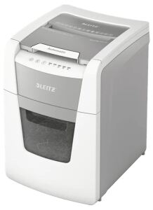 Leitz 80120000 Aktenvernichter Mikrogeschnittene Zerkleinerung 55 dB 22 cm Grau, Weiß