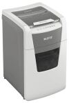 Leitz 80130000 Aktenvernichter Kreuzschreddern 55 dB 22 cm Grau, Weiß
