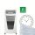 Leitz 80150000 Aktenvernichter Kreuzschreddern 55 dB 22 cm Grau, Weiß