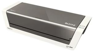 Leitz 74744000 Laminiergerät Heisslaminator 1000 mm/min Anthrazit, Weiß