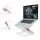Leitz Ergo Multi-Winkel-Laptopständer Laptop-Ständer Weiß 38,1 cm (15")