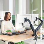 Leitz 65370089 Flachbildschirm-Tischhalterung 81,3 cm...