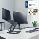 Leitz 64240089 laptop-ständer Dunkles Grau 38,1 cm...