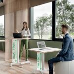 Leitz 65360001 Stehschreibtisch Weiß