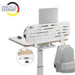 Leitz 65490000 Schreibtischablage MDF-Platten, Recycelbarer Kunststoff, Gummi Weiß