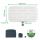 Leitz 65480000 Schreibtischablage MDF-Platten, Recycelbarer Kunststoff, Gummi Weiß