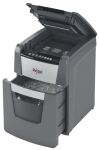 Rexel AutoFeed+ 100M Aktenvernichter Kreuzschreddern 55 dB 22 cm Schwarz, Grau