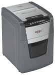Rexel Optimum AutoFeed+ 100X Aktenvernichter Kreuzschreddern 55 dB 22 cm Schwarz, Grau