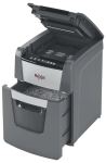 Rexel Optimum AutoFeed+ 100X Aktenvernichter Kreuzschreddern 55 dB 22 cm Schwarz, Grau