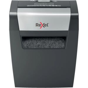 Rexel Momentum X308 Aktenvernichter Partikelschnitt-Zerkleinerung 70 dB Schwarz, Grau