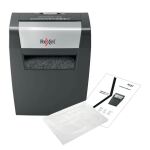 Rexel Momentum X308 Aktenvernichter Partikelschnitt-Zerkleinerung 70 dB Schwarz, Grau
