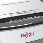 Rexel AutoFeed 45X Aktenvernichter Kreuzschreddern 55 dB Schwarz, Silber