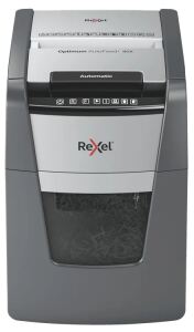 Rexel AutoFeed+ 90X Aktenvernichter Kreuzschreddern 55 dB Schwarz, Grau