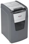 Rexel AutoFeed+ 130M Aktenvernichter Mikrogeschnittene Zerkleinerung 55 dB Schwarz, Grau