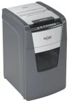 Rexel Optimum AutoFeed+ 130X Aktenvernichter Kreuzschreddern 55 dB 22 cm Schwarz, Silber