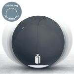 Leitz Active Sitzball 65cm Sitting ball Grau