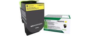 Lexmark 71B20Y0 Tonerkartusche 1 Stück(e) Original Gelb