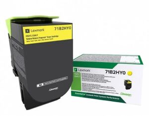Lexmark 71B2HY0 Tonerkartusche 1 Stück(e) Original Gelb