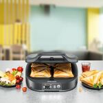 Rommelsbacher ST 1800 Sandwich-Toaster 1800 W Schwarz