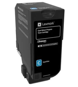 Lexmark 74C20C0 Tonerkartusche 1 Stück(e) Original Cyan