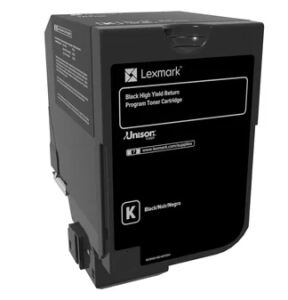 Lexmark 74C2HK0 Tonerkartusche 1 Stück(e) Original Schwarz