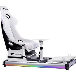 Thermaltake Flight Simulator Cockpit GF500  "Snow"     White retail (Speditionsversand)
