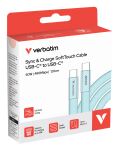 Verbatim 30273 USB Kabel USB 2.0 1,2 m USB C 0,48 Gbit/s 60 W Blau
