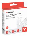 Verbatim 30277 USB Kabel USB 2.0 1,2 m USB C 0,48 Gbit/s 100 W Weiß