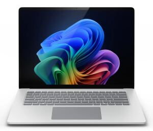 Microsoft Surface Laptop 7 Copilot+ PC Intel Core Ultra 7 266V 38,1 cm (15") Touchscreen 16 GB LPDDR5x-SDRAM 256 GB SSD Wi-Fi 7 (802.11be) Windows 11 Pro Platin