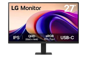 LG 27 QHD Monitor Computerbildschirm 68,6 cm (27") 2560 x 1440 Pixel Quad HD Schwarz