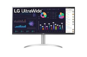 LG 34WQ650-W Computerbildschirm 86,4 cm (34") 2560 x 1080 Pixel UltraWide Full HD LCD Schwarz, Silber