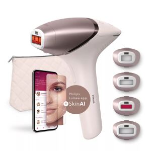 Philips BRI977/00 Leichter Haarentferner Lichtimpulstechnologie (IPL) Rosa-Goldfarben