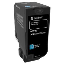 Lexmark 74C20CE Tonerkartusche 1 Stück(e) Original Cyan