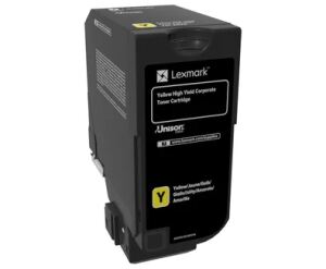 Lexmark 74C2HYE Tonerkartusche 1 Stück(e) Original Gelb