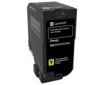 Lexmark 74C2HYE Tonerkartusche 1 Stück(e) Original Gelb