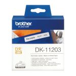 Brother DK-11203 Etiketten erstellendes Band Schwarz auf weiss