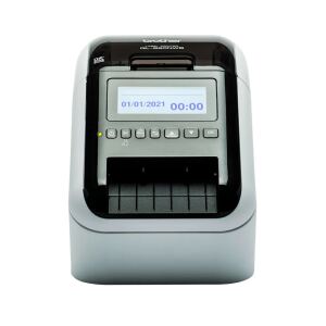 Brother QL-820NWBVMXX1 Etikettendrucker Thermodirekt Farbe 300 x 600 DPI 176 mm/sek Verkabelt & Kabellos Ethernet/LAN DK WLAN Bluetooth