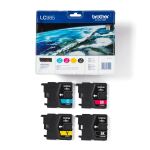 Brother LC985VALBP Druckerpatrone 4 Stück(e) Original Schwarz, Cyan, Magenta, Gelb