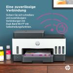 HP Smart Tank 7605 Wireless All-in-One Farbe Drucker, Beidseitiger Druck; Kopierer, Scanner