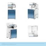 HP LaserJet Enterprise 8801dn Multifunction Farbe Drucker, Nur Ethernet; Duplex; Kopierer, Scanner
