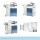 HP LaserJet Enterprise 8801z+ Multifunction Farbe Drucker, Nur Ethernet; Duplex; Kopierer, Scanner