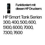 HP 32XL Schwarz Original Tintenflasche, 135 ml