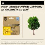 HP 937e EvoMore Gelb Original Druckerpatrone