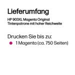 HP 903XL Magenta Original Tintenpatrone mit hoher Reichweite